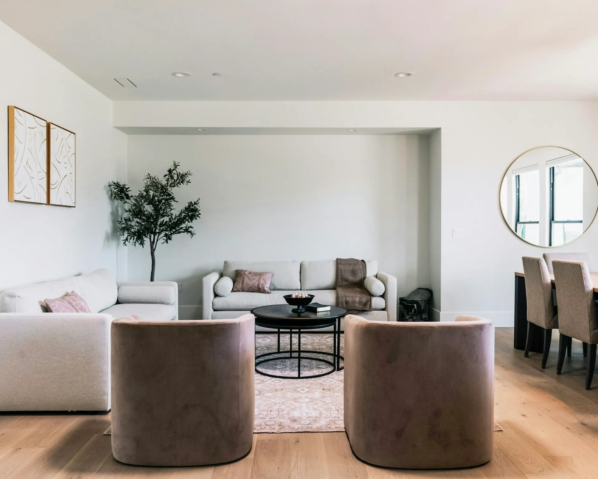 Stock reference: warm living room with natural light; not CraftedByDuna work